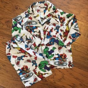 Marvel Button Up Pajama Set by Pottery Barn Kids